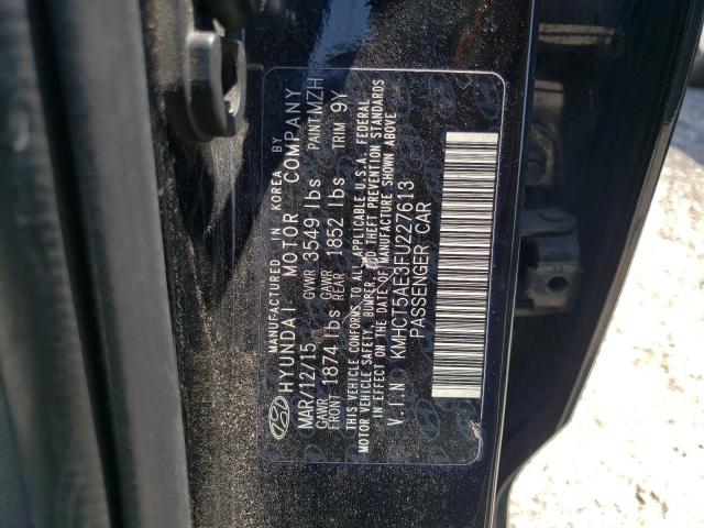 Photo 9 VIN: KMHCT5AE3FU227613 - HYUNDAI ACCENT GS 