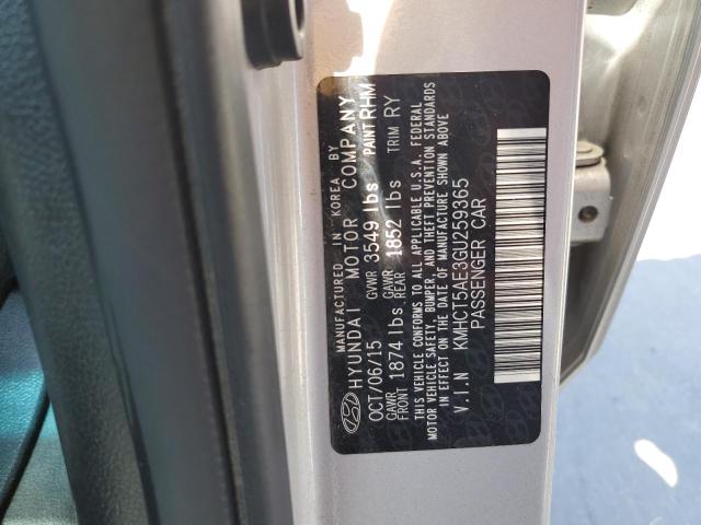 Photo 11 VIN: KMHCT5AE3GU259365 - HYUNDAI ACCENT SE 