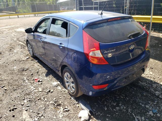 Photo 2 VIN: KMHCT5AE3HU307268 - HYUNDAI ACCENT SE 