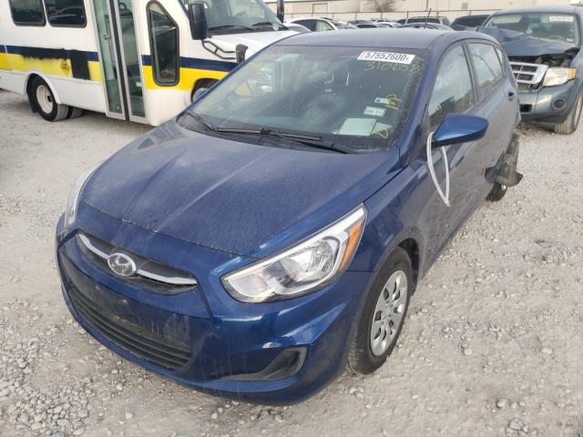 Photo 1 VIN: KMHCT5AE3HU310638 - HYUNDAI ACCENT SE 