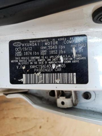 Photo 9 VIN: KMHCT5AE4DU084605 - HYUNDAI ACCENT GLS 