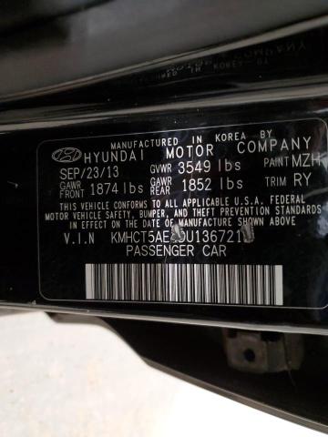 Photo 11 VIN: KMHCT5AE4DU136721 - HYUNDAI ACCENT GLS 