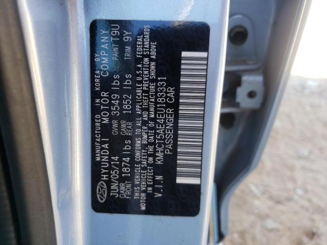 Photo 9 VIN: KMHCT5AE4EU183331 - HYUNDAI ACCENT GLS 