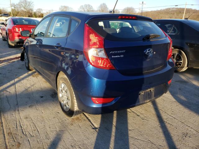 Photo 2 VIN: KMHCT5AE4HU330820 - HYUNDAI ACCENT SE 