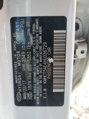 Photo 12 VIN: KMHCT5AE4HU336729 - HYUNDAI ACCENT 