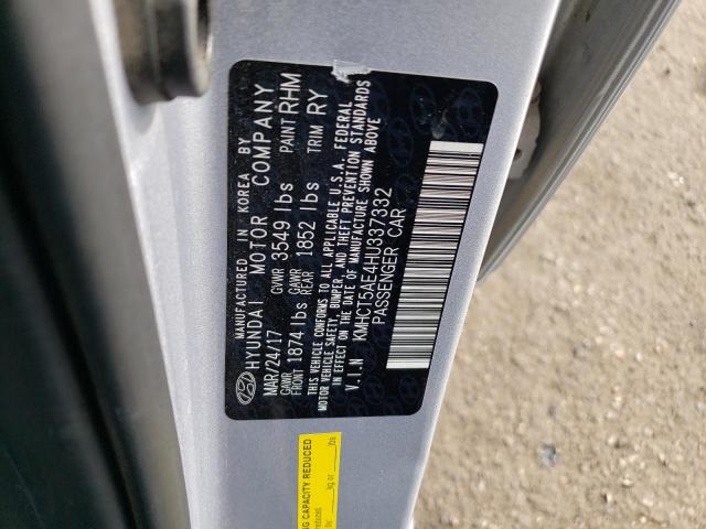 Photo 12 VIN: KMHCT5AE4HU337332 - HYUNDAI ACCENT SE 