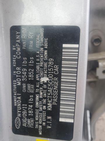 Photo 11 VIN: KMHCT5AE5CU015789 - HYUNDAI ACCENT 