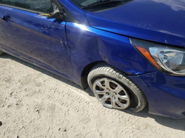 Photo 8 VIN: KMHCT5AE5DU063617 - HYUNDAI ACCENT GLS 