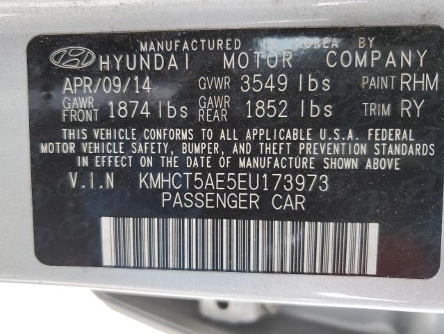 Photo 11 VIN: KMHCT5AE5EU173973 - HYUNDAI ACCENT GLS 