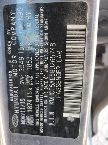 Photo 11 VIN: KMHCT5AE5GU265748 - HYUNDAI ACCENT 