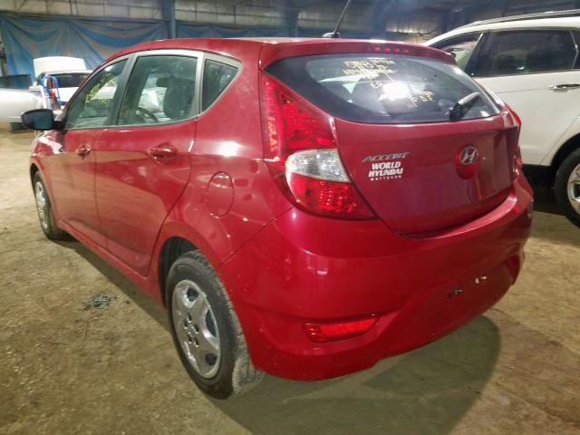 Photo 2 VIN: KMHCT5AE5HU306381 - HYUNDAI ACCENT SE 