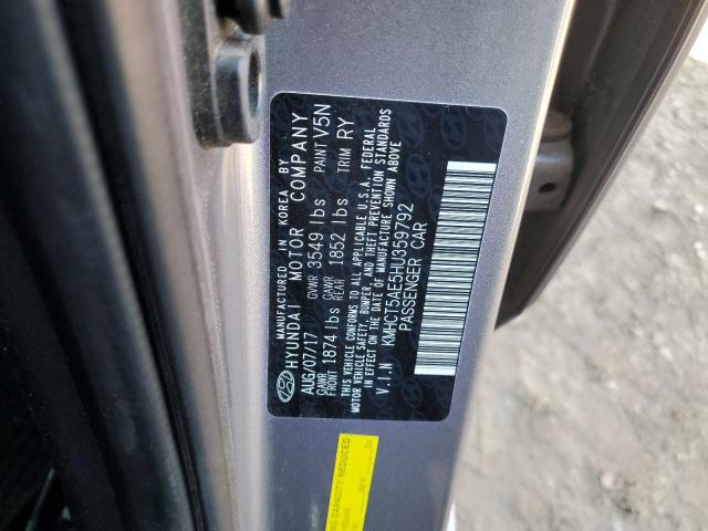 Photo 11 VIN: KMHCT5AE5HU359792 - HYUNDAI ACCENT 