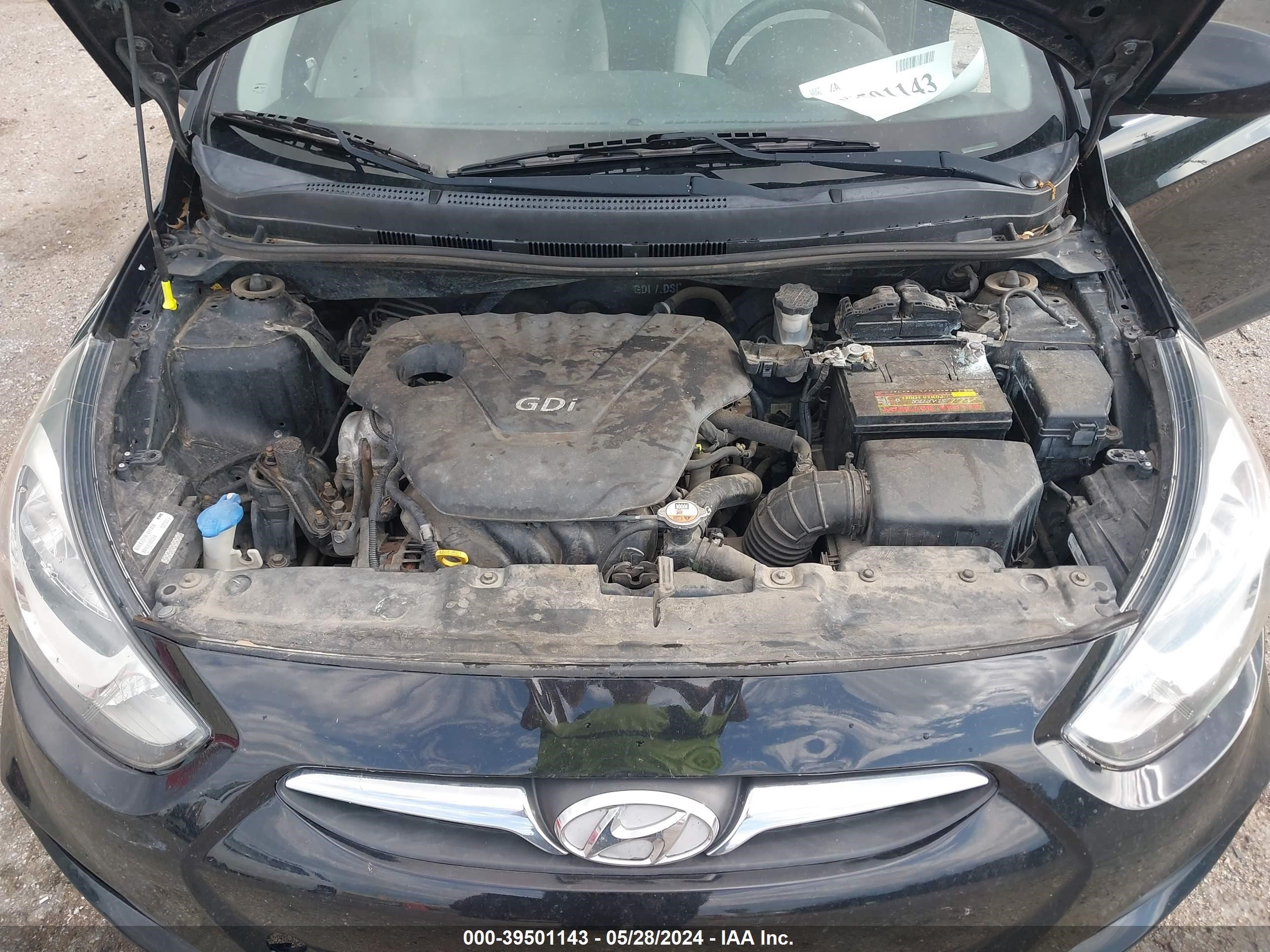 Photo 9 VIN: KMHCT5AE6DU062802 - HYUNDAI ACCENT 