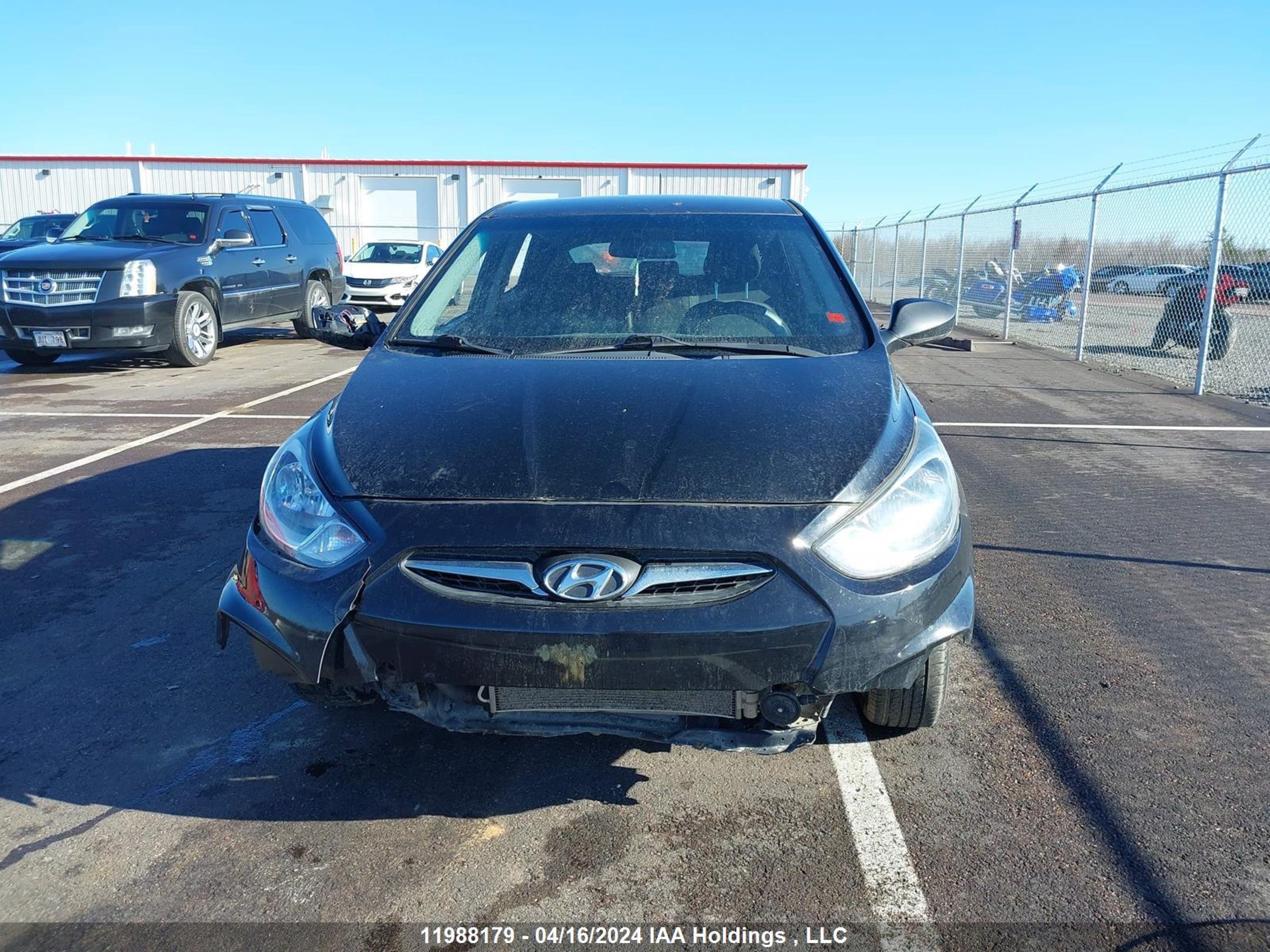 Photo 11 VIN: KMHCT5AE6DU101355 - HYUNDAI ACCENT 