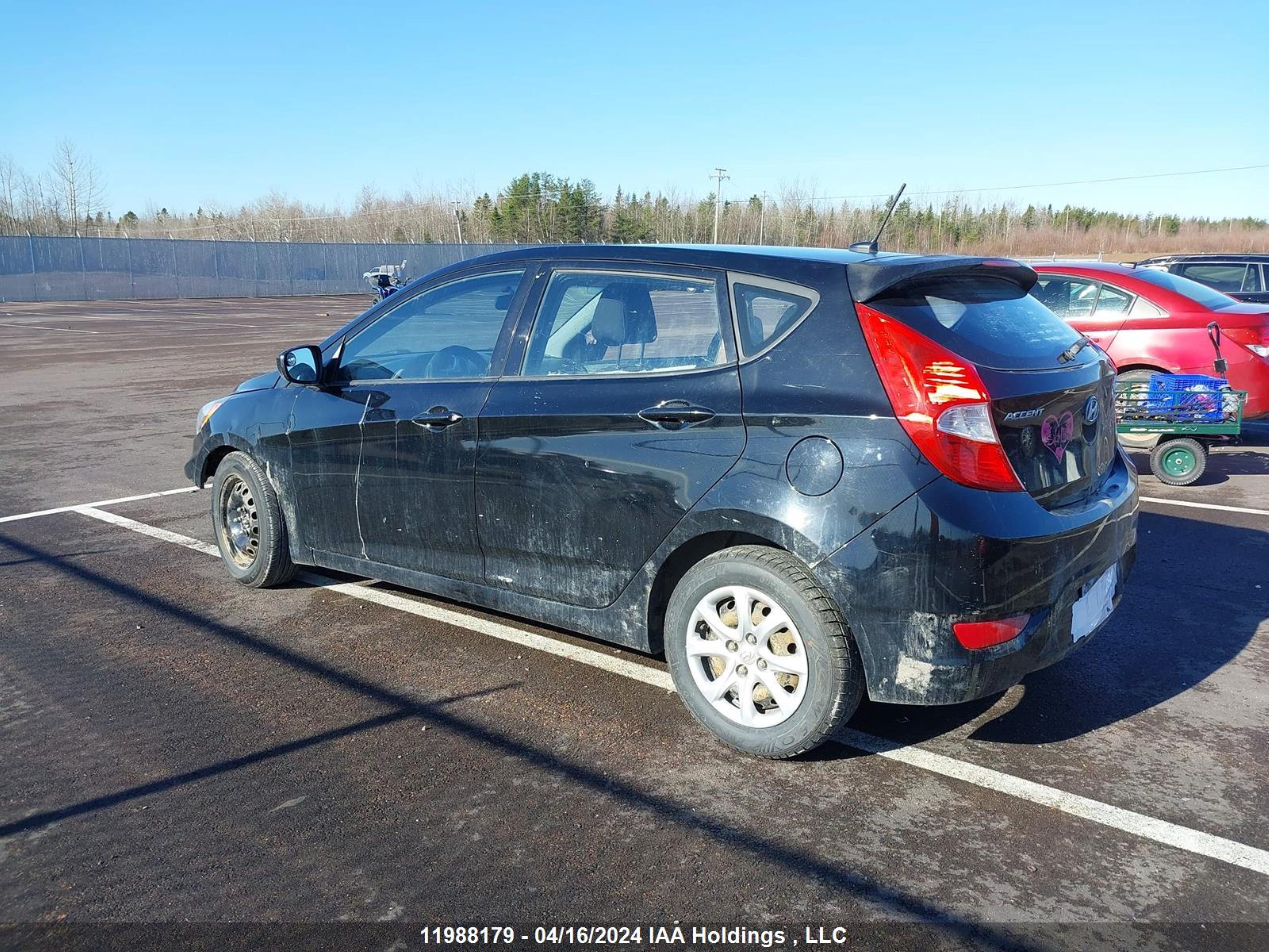 Photo 2 VIN: KMHCT5AE6DU101355 - HYUNDAI ACCENT 