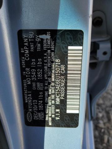 Photo 11 VIN: KMHCT5AE6EU150718 - HYUNDAI ACCENT 