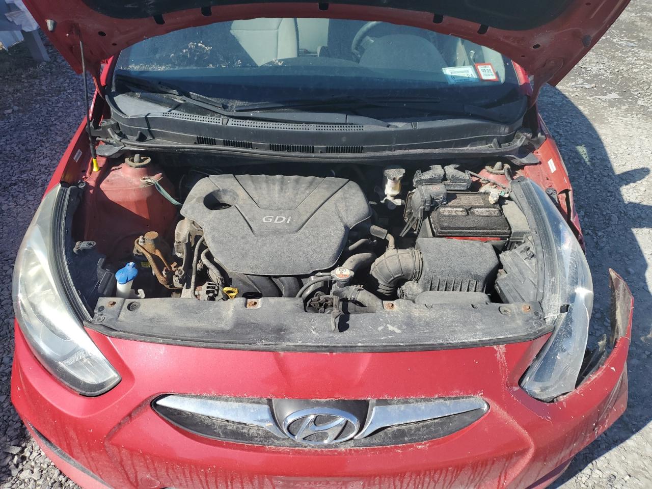 Photo 10 VIN: KMHCT5AE6EU174081 - HYUNDAI ACCENT 