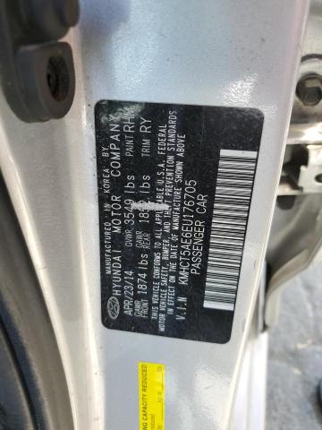 Photo 12 VIN: KMHCT5AE6EU176705 - HYUNDAI ACCENT GLS 