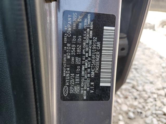 Photo 11 VIN: KMHCT5AE6FU199192 - HYUNDAI ACCENT GS 