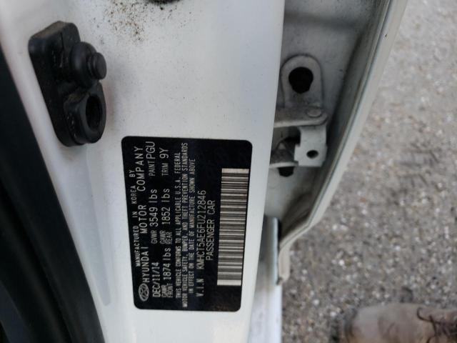 Photo 9 VIN: KMHCT5AE6FU212846 - HYUNDAI ACCENT GS 