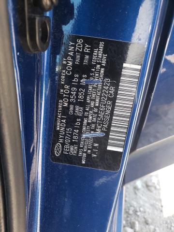 Photo 9 VIN: KMHCT5AE6FU222423 - HYUNDAI ACCENT GS 