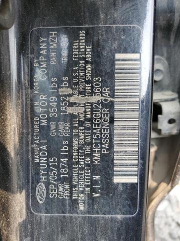 Photo 11 VIN: KMHCT5AE6GU255603 - HYUNDAI ACCENT SE 