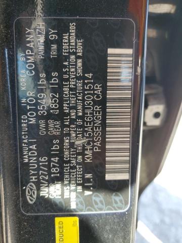 Photo 11 VIN: KMHCT5AE6HU301514 - HYUNDAI ACCENT SE 