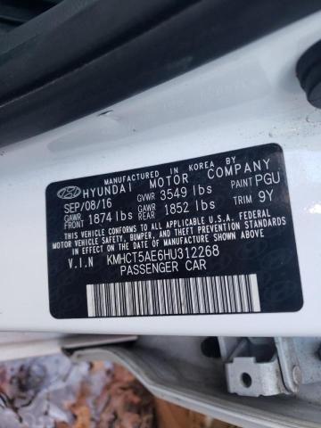 Photo 9 VIN: KMHCT5AE6HU312268 - HYUNDAI ACCENT SE 