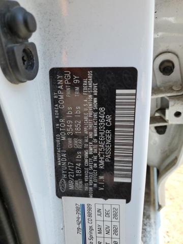 Photo 11 VIN: KMHCT5AE6HU336408 - HYUNDAI ACCENT 