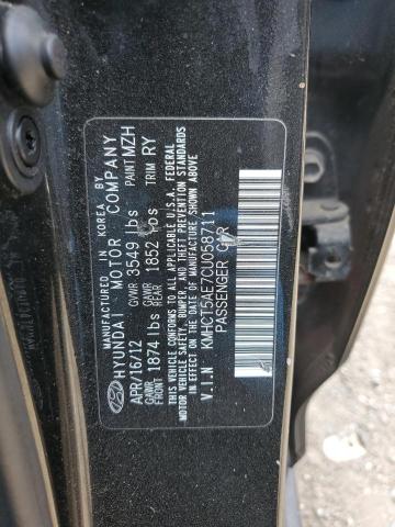 Photo 11 VIN: KMHCT5AE7CU058711 - HYUNDAI ACCENT 