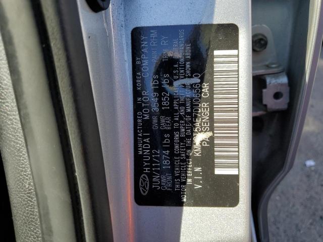 Photo 11 VIN: KMHCT5AE7DU065630 - HYUNDAI ACCENT GLS 