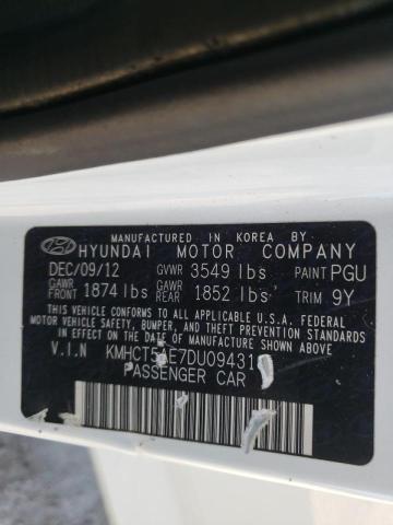 Photo 9 VIN: KMHCT5AE7DU094318 - HYUNDAI ACCENT GLS 