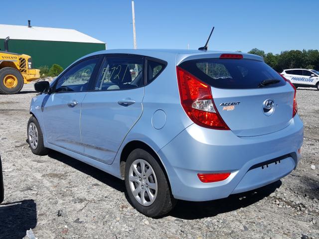 Photo 2 VIN: KMHCT5AE7DU106614 - HYUNDAI ACCENT GLS 