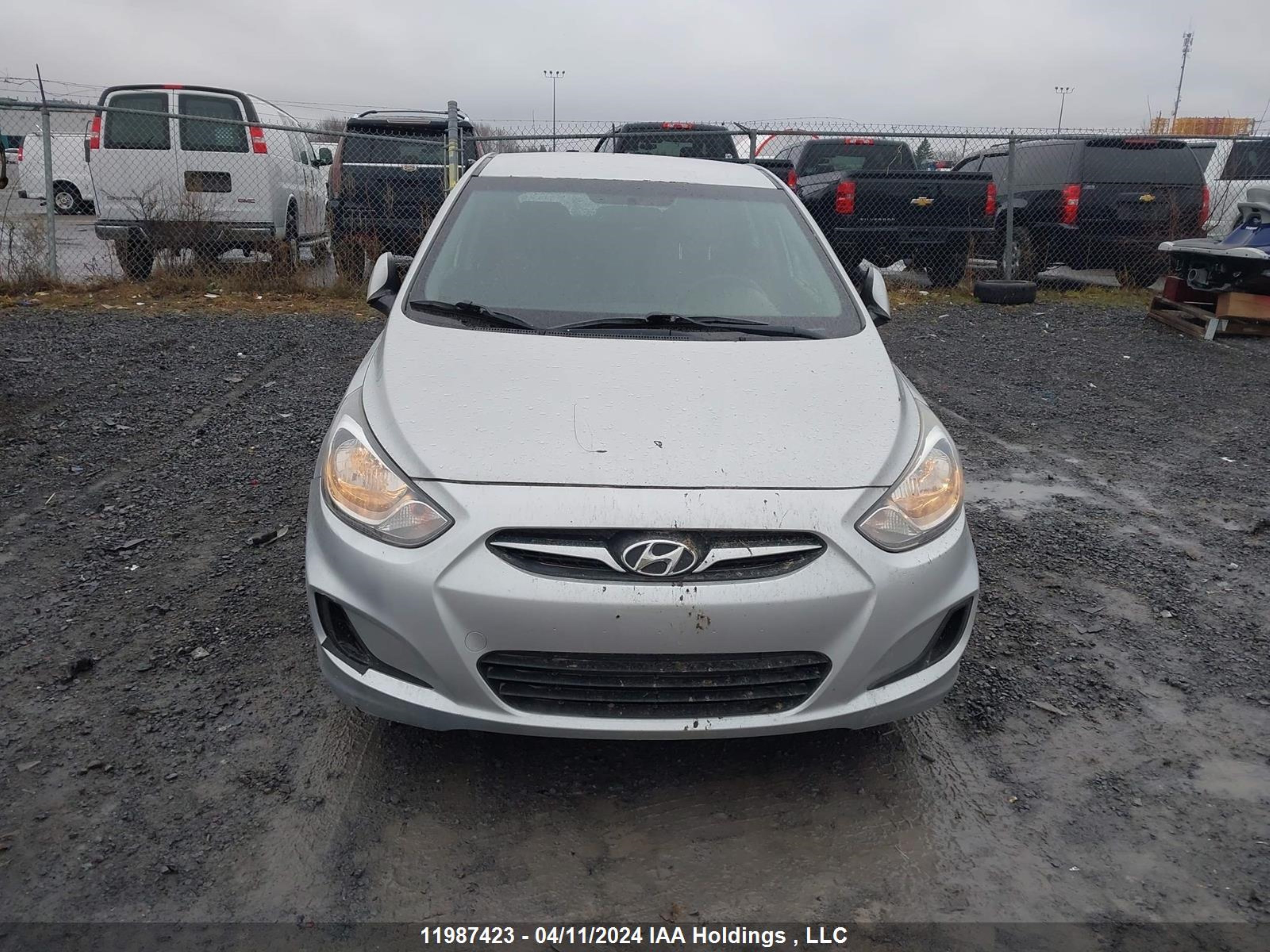 Photo 11 VIN: KMHCT5AE7DU110128 - HYUNDAI ACCENT 