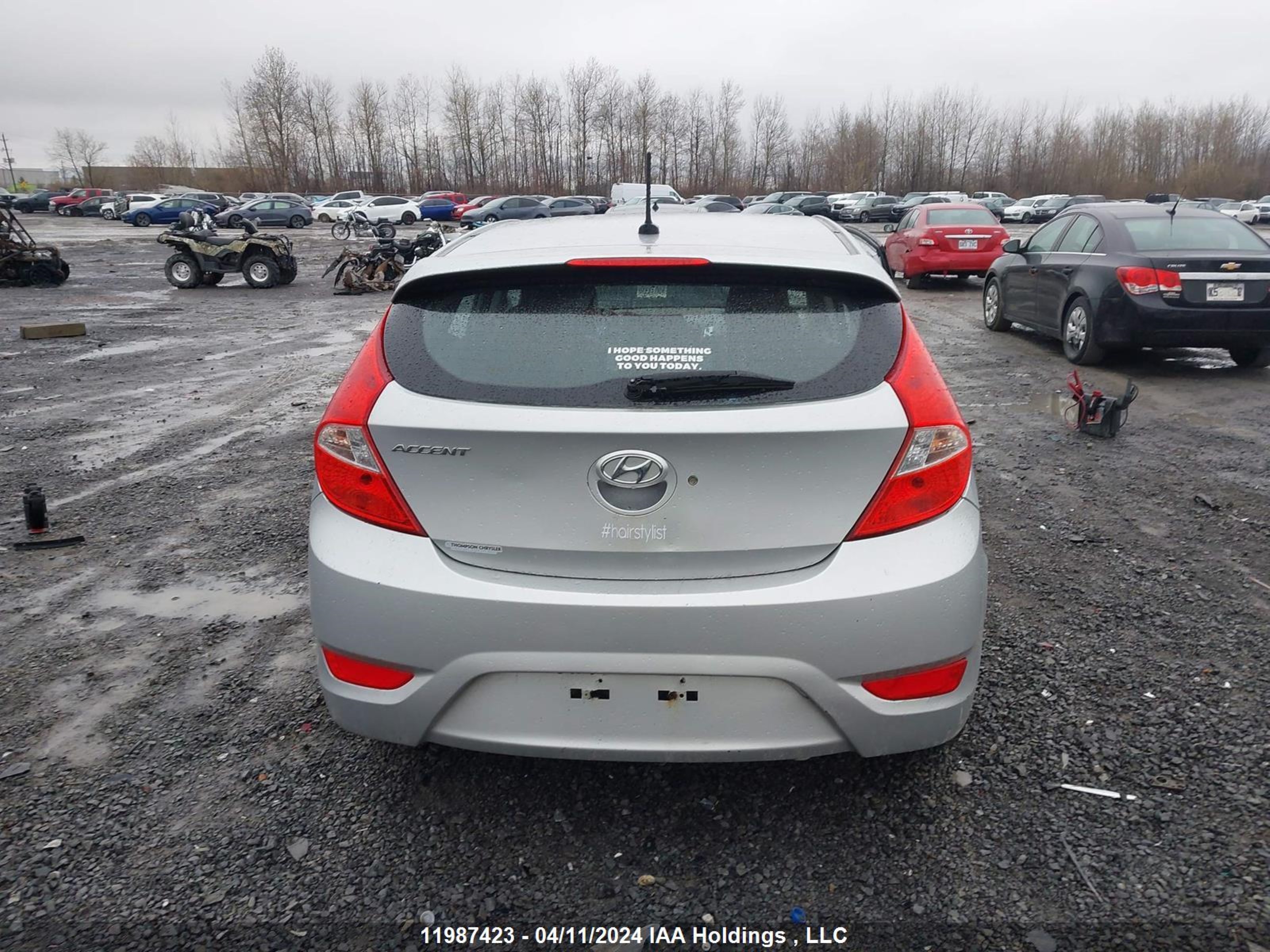 Photo 15 VIN: KMHCT5AE7DU110128 - HYUNDAI ACCENT 