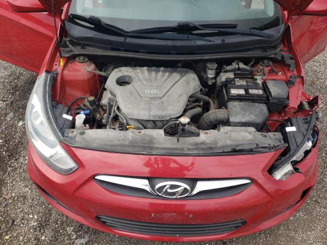 Photo 10 VIN: KMHCT5AE7DU125969 - HYUNDAI ACCENT 