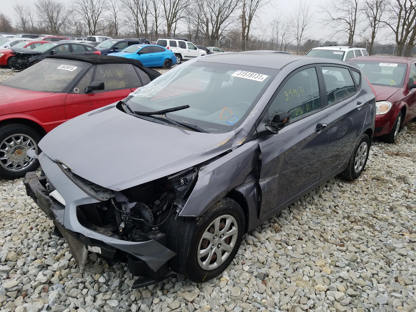 Photo 1 VIN: KMHCT5AE7DU129116 - HYUNDAI ACCENT GLS 