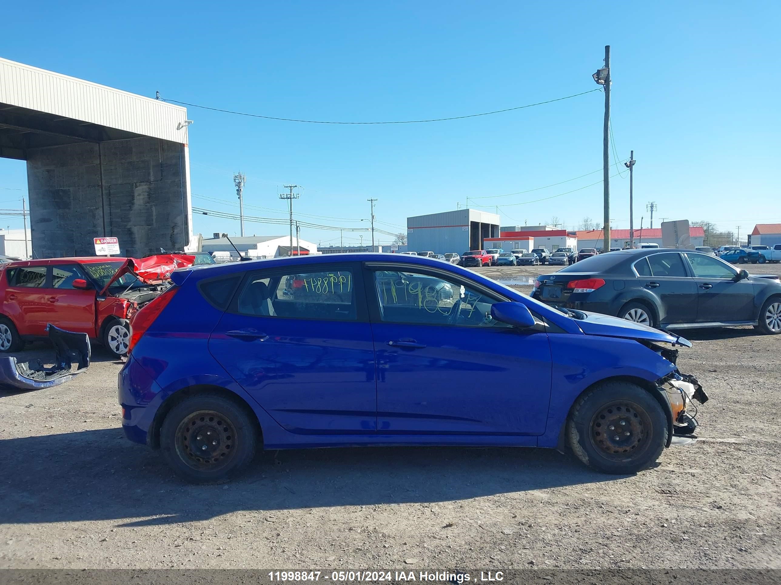 Photo 13 VIN: KMHCT5AE7EU155085 - HYUNDAI ACCENT 