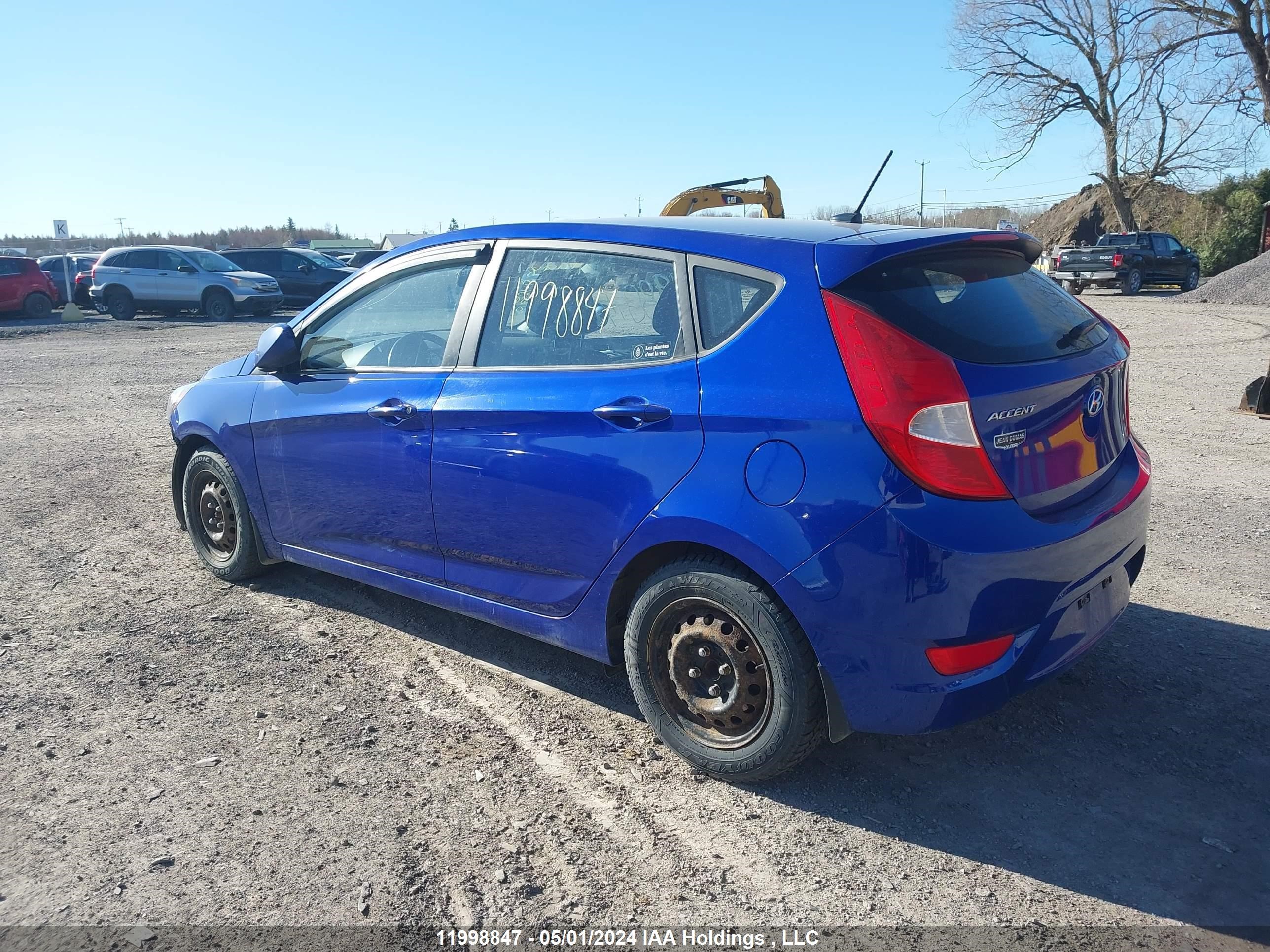 Photo 2 VIN: KMHCT5AE7EU155085 - HYUNDAI ACCENT 