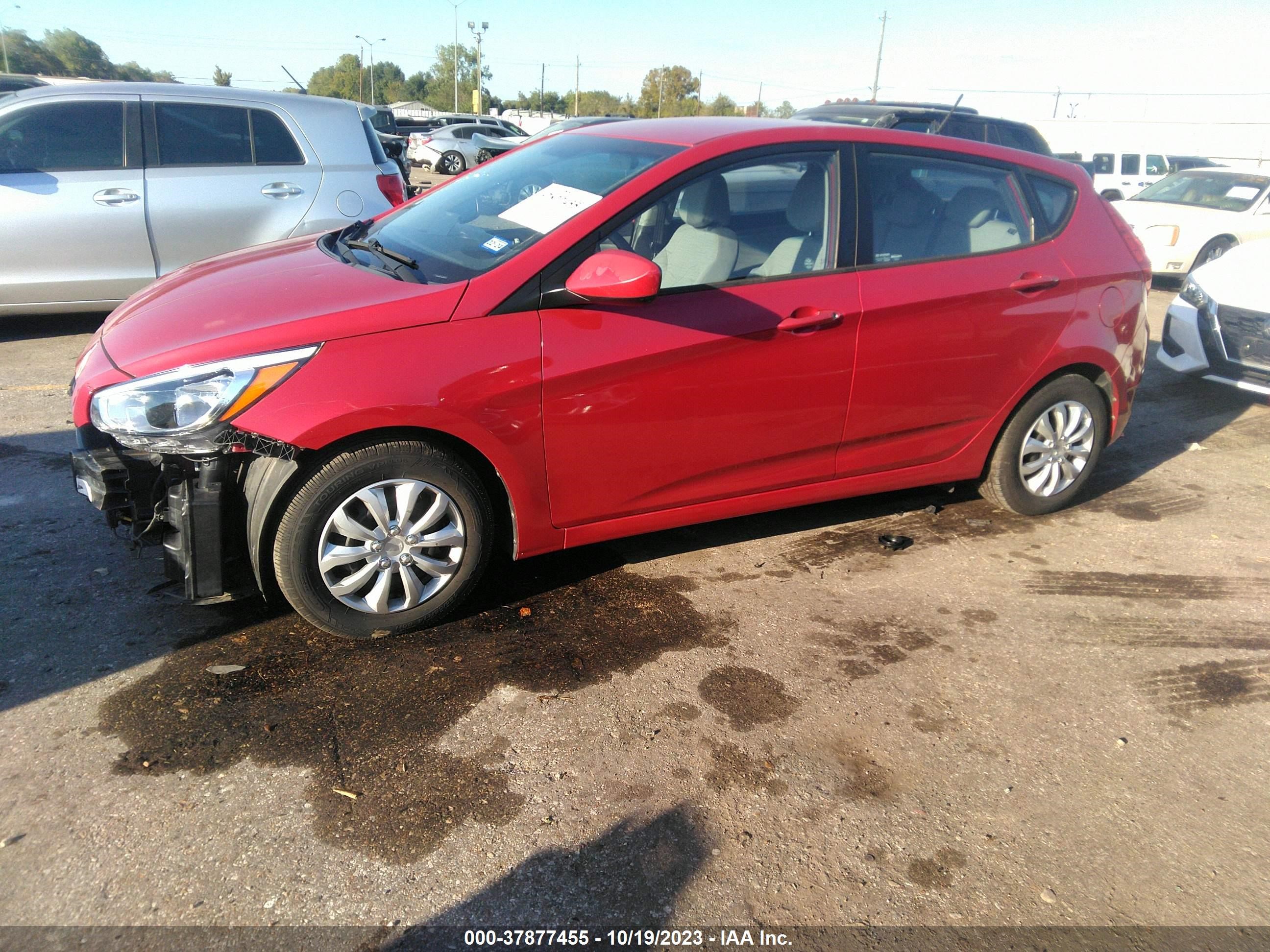 Photo 1 VIN: KMHCT5AE7FU213424 - HYUNDAI ACCENT 