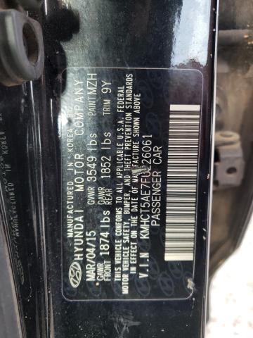 Photo 11 VIN: KMHCT5AE7FU226061 - HYUNDAI ACCENT GS 