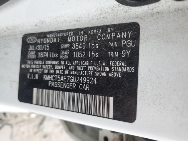 Photo 11 VIN: KMHCT5AE7GU249924 - HYUNDAI ACCENT SE 