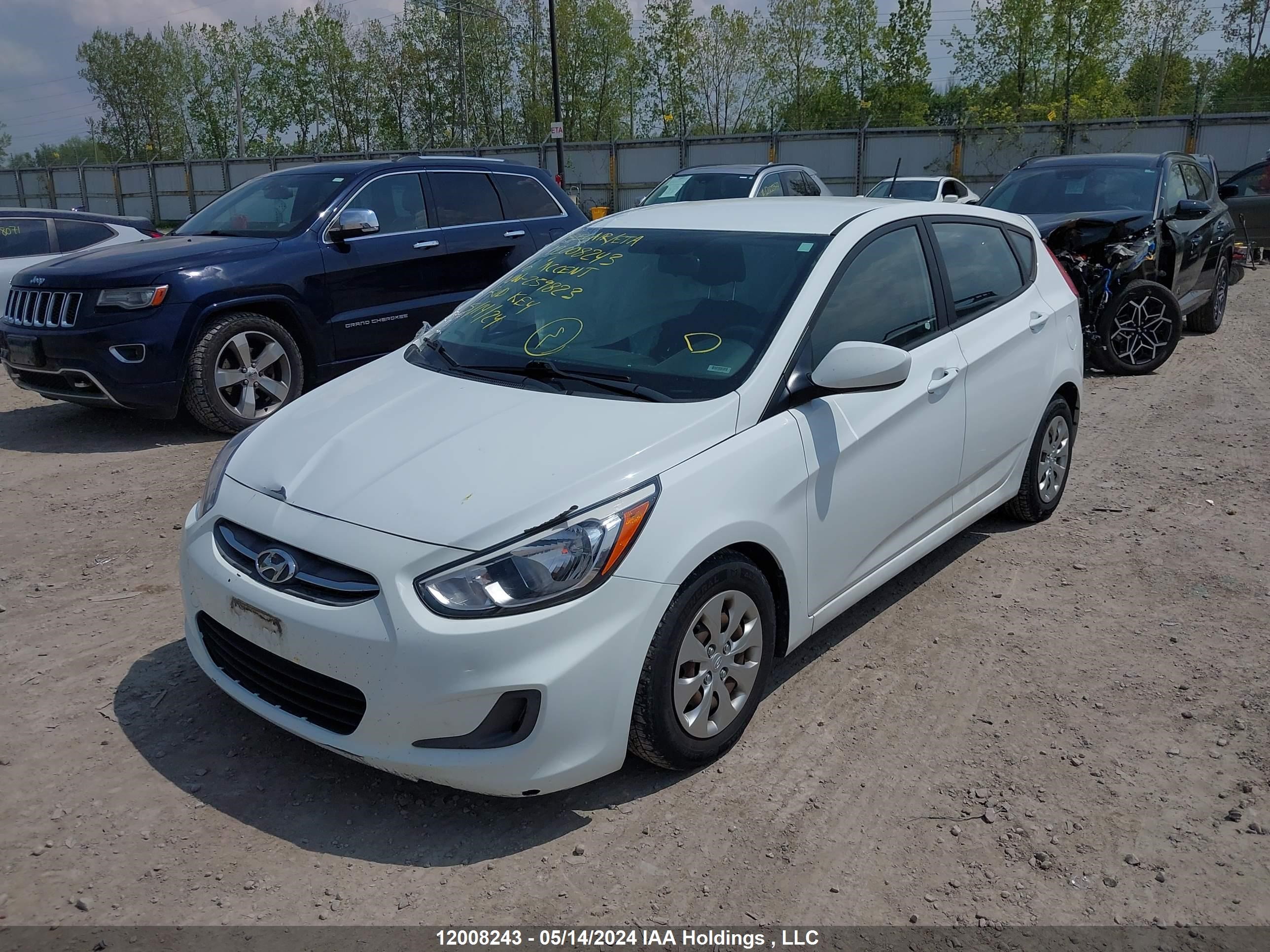 Photo 1 VIN: KMHCT5AE7GU259823 - HYUNDAI ACCENT 