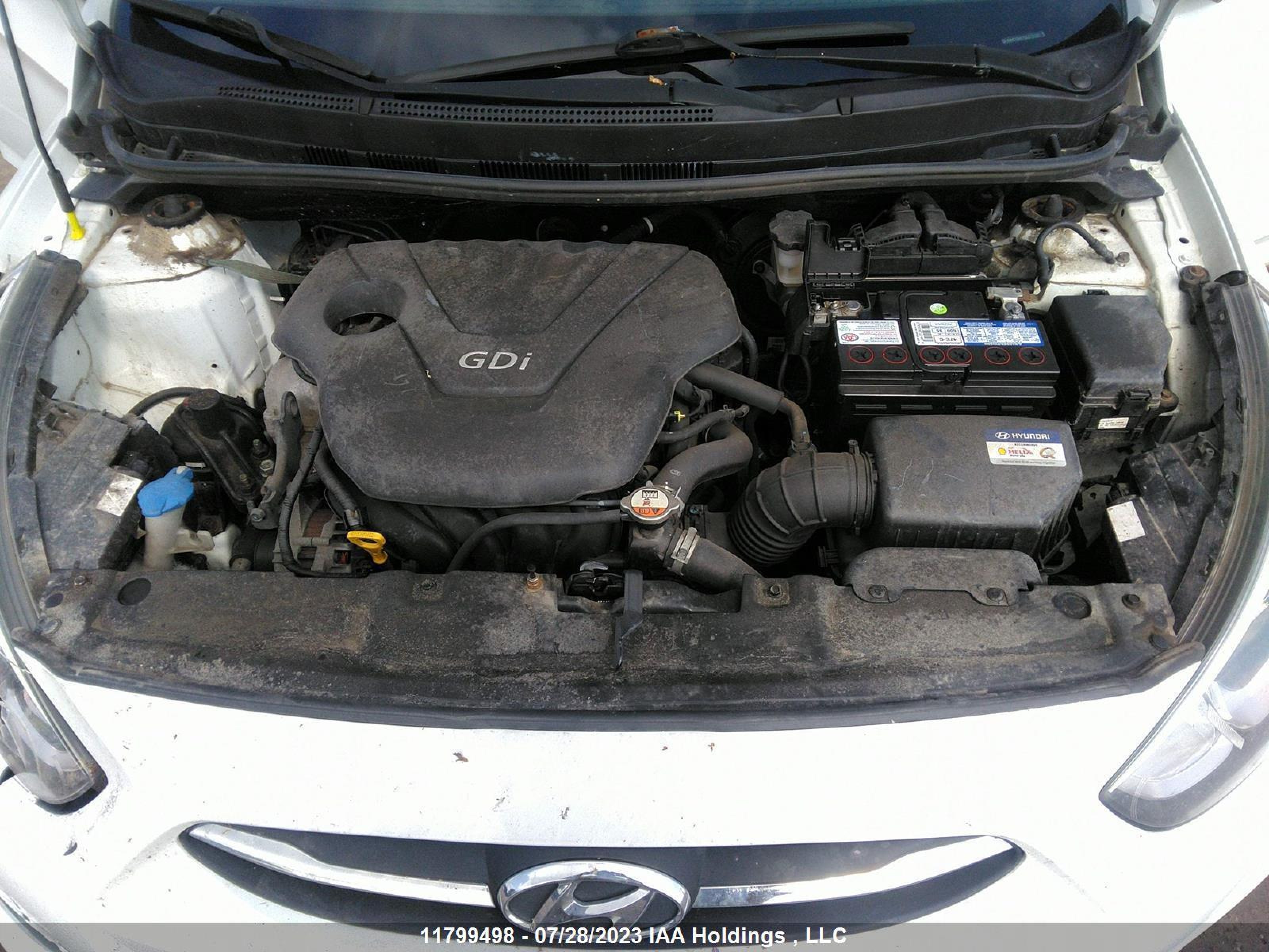 Photo 9 VIN: KMHCT5AE7GU273320 - HYUNDAI ACCENT 