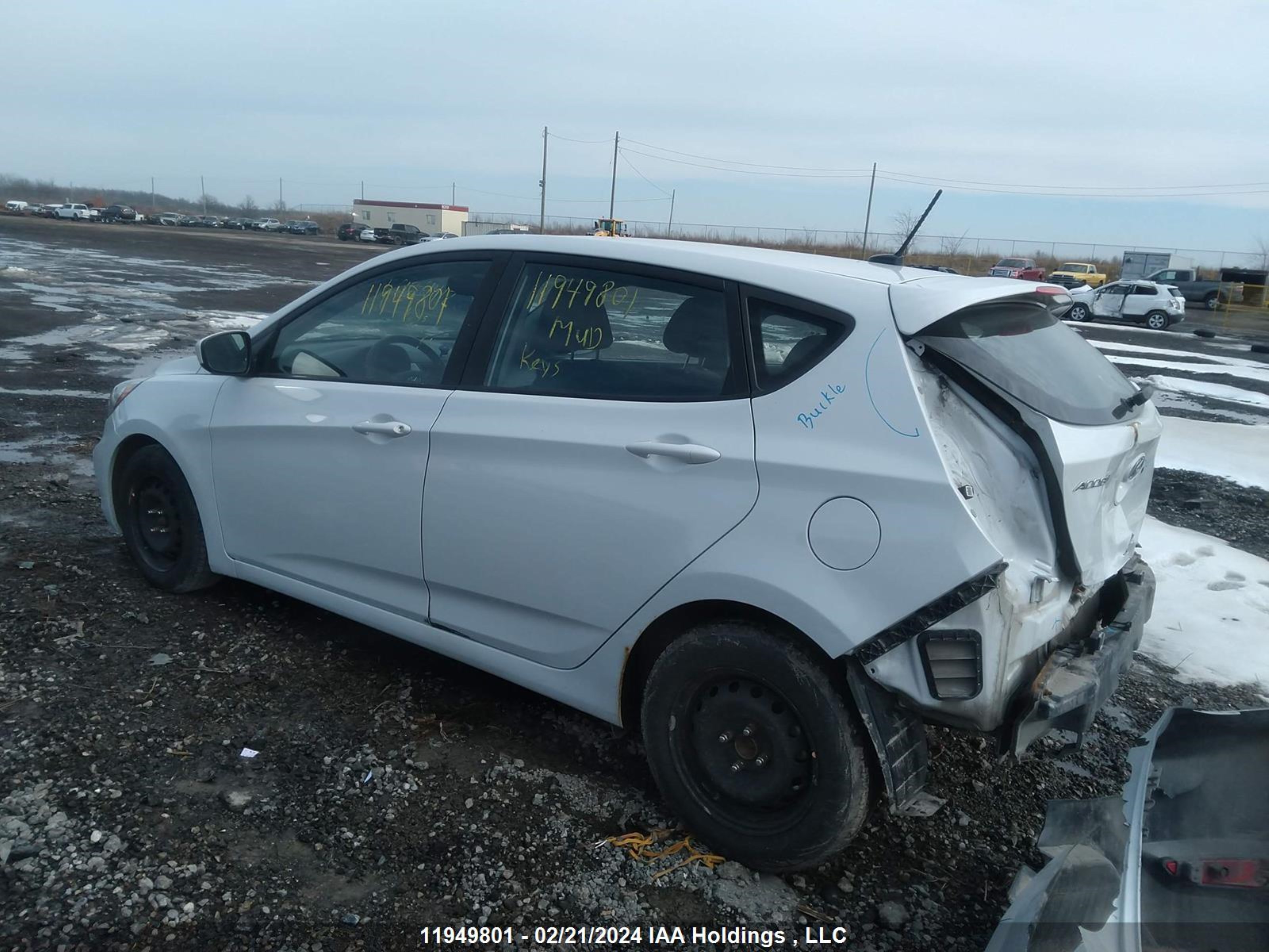 Photo 2 VIN: KMHCT5AE7HU361320 - HYUNDAI ACCENT 