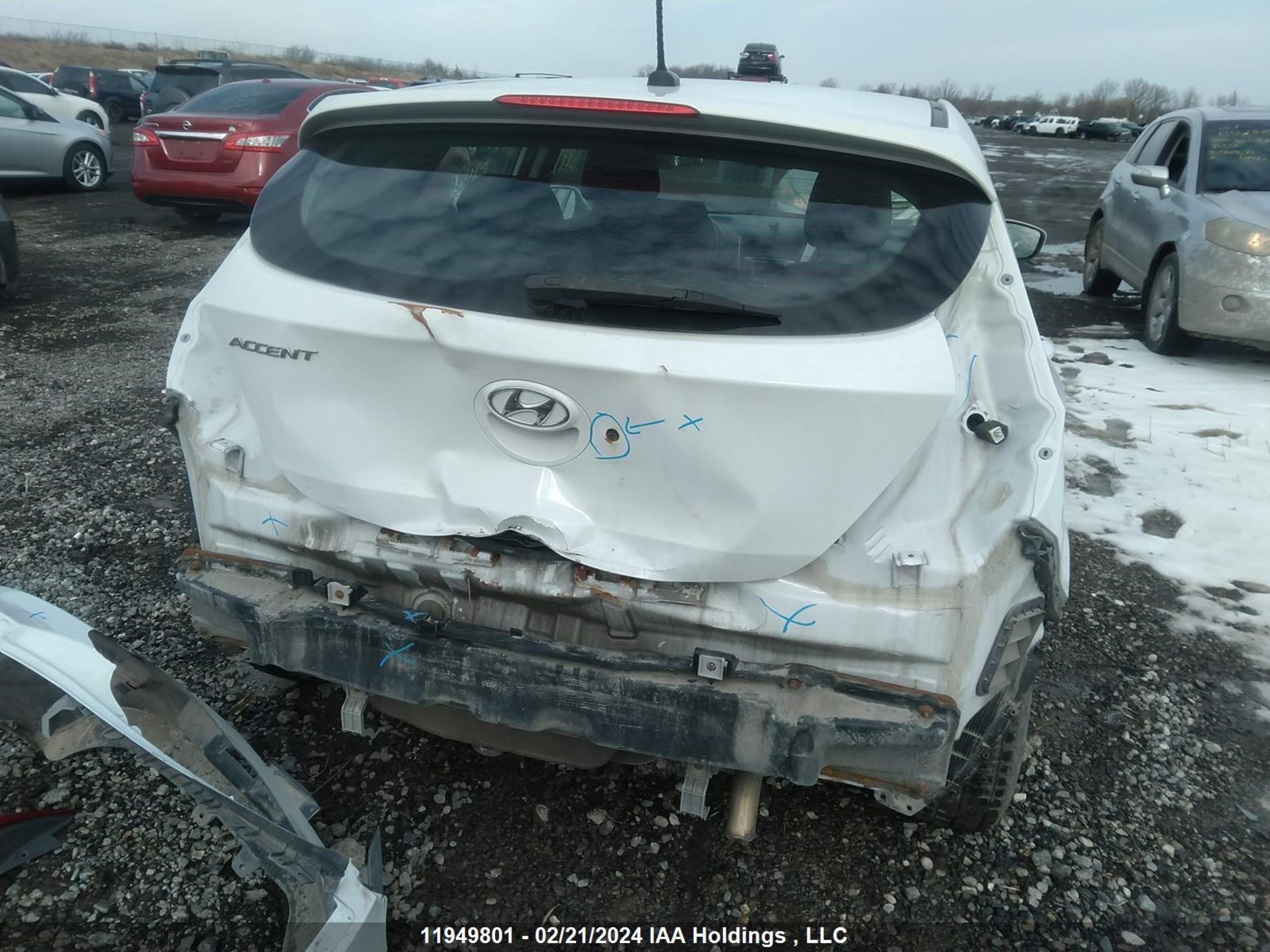 Photo 5 VIN: KMHCT5AE7HU361320 - HYUNDAI ACCENT 