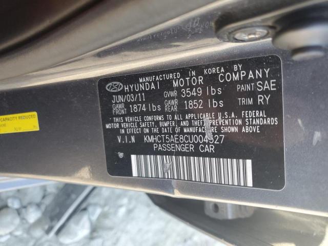 Photo 12 VIN: KMHCT5AE8CU004527 - HYUNDAI ACCENT 