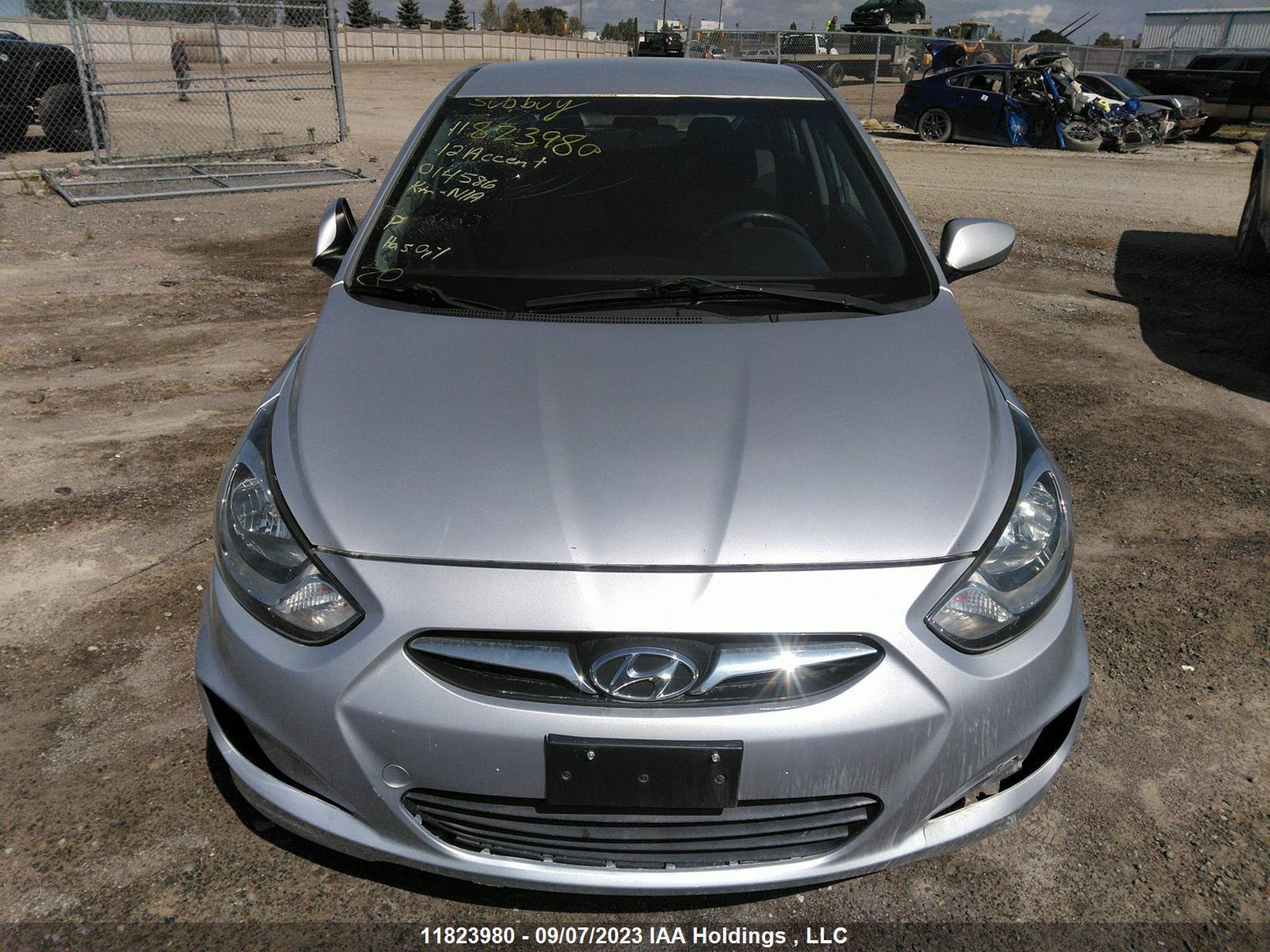 Photo 5 VIN: KMHCT5AE8CU014586 - HYUNDAI ACCENT 