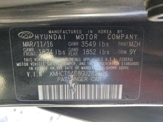 Photo 11 VIN: KMHCT5AE8GU283676 - HYUNDAI ACCENT SE 