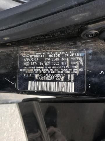 Photo 9 VIN: KMHCT5AE9DU080744 - HYUNDAI ACCENT GLS 